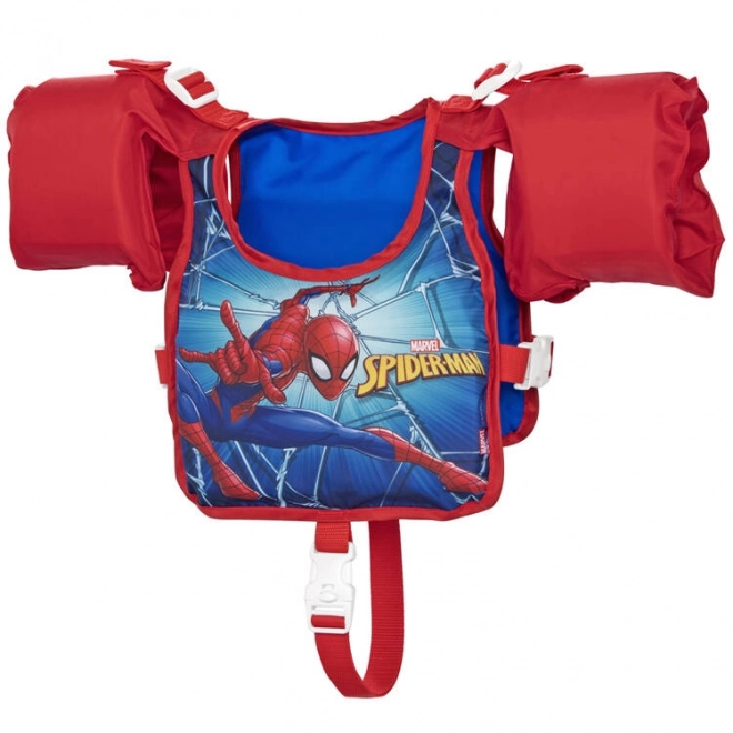 Swimming Vest with Arm Bands Spider-Man Ages 3-6