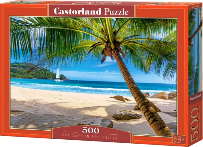 Castorland Puzzle Vacation in Seychelles 500 Pieces