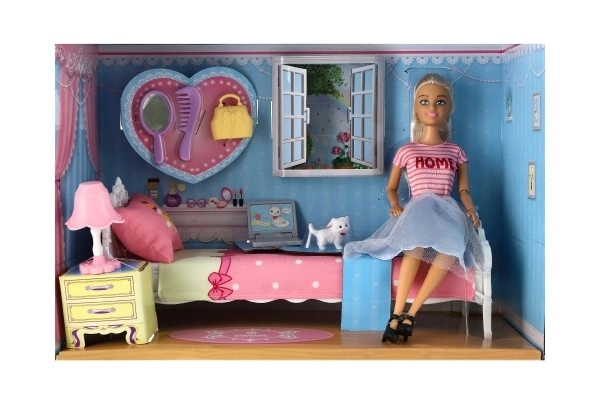 Anlily Doll with Bedroom Playset