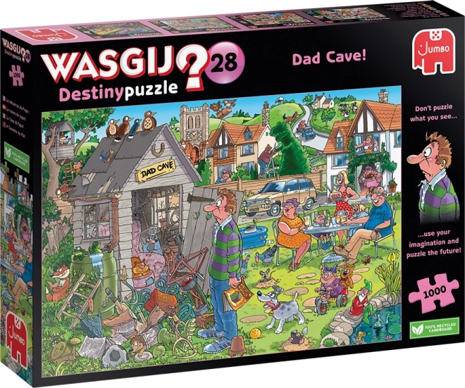 Wasgij Destiny Puzzle Dad's Cave 1000 Pieces