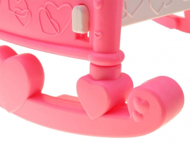 Cradle with Mobile Doll Bed