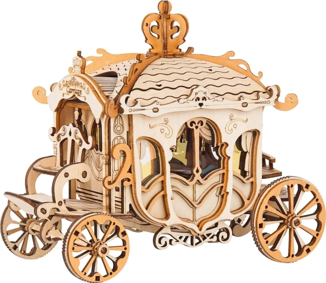 Wooden 3D Puzzle Historical Carriage