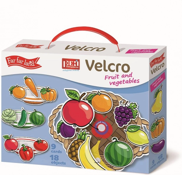 Velcro puzzles – fruits et légumes