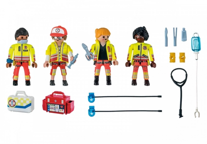 Playmobil City Life Rescue Team Figures