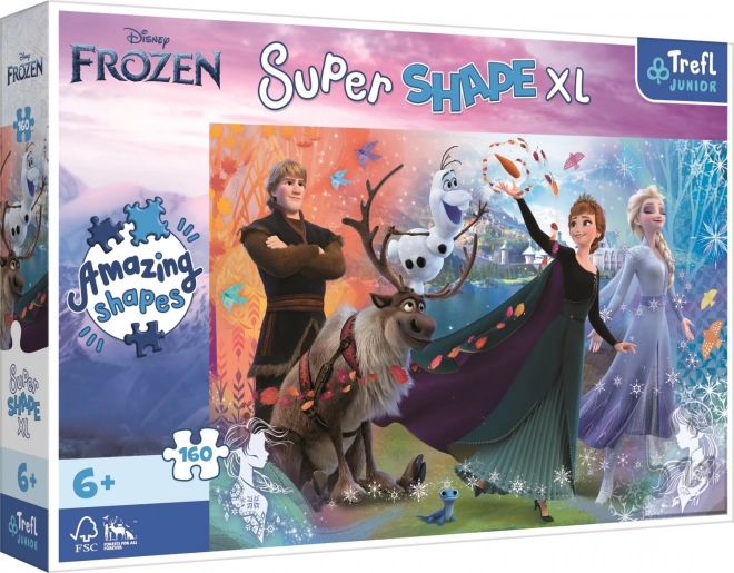 Frozen 2 Super Shape XL Puzzle, 160 Pieces