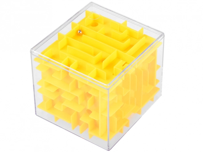 Rotating Maze Skill Game Cube