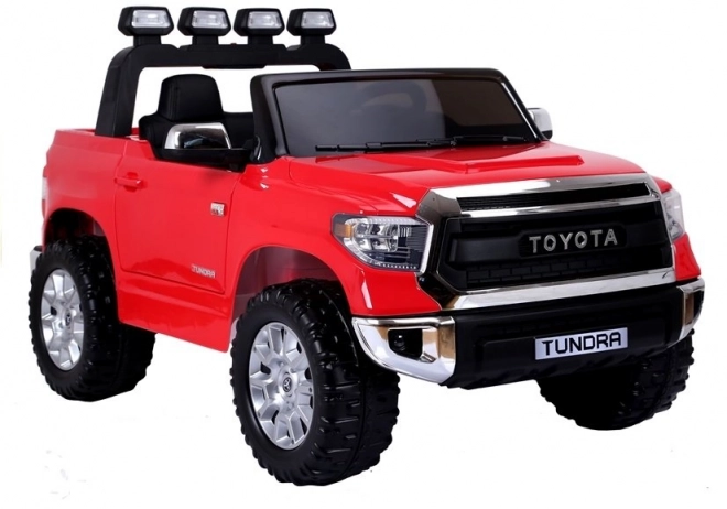 Red Electric Ride-On Toyota Tundra for Kids