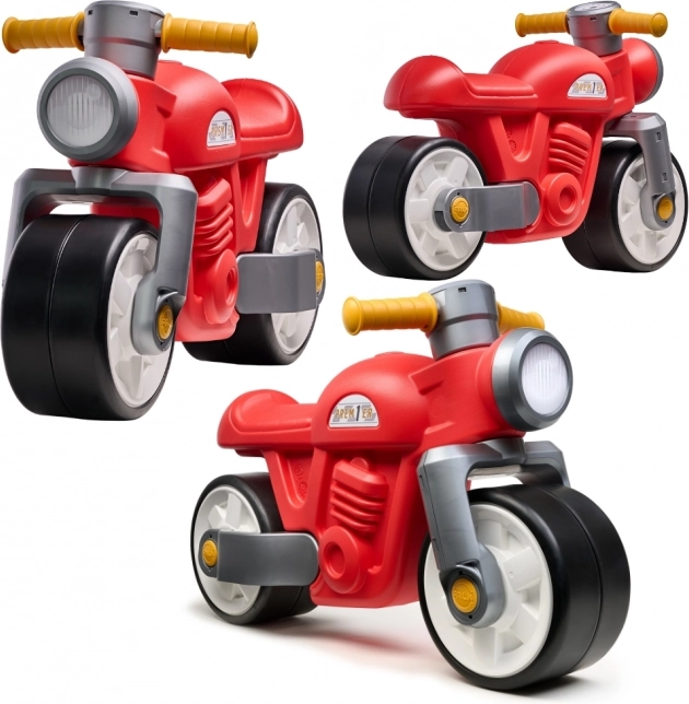 Children's Balance Bike Retro Motorcycle Red 1+