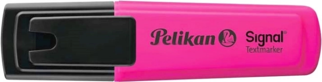 Pelikan pink highlighter signal textmarker