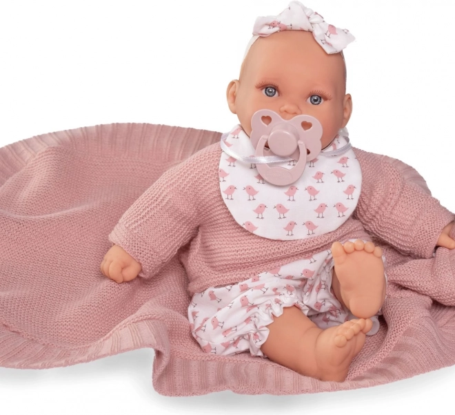 Poupée Réaliste Kika avec sons et corps souple 27 cm