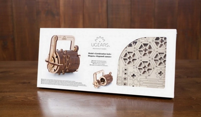 Ugears Cryptex Lock 3D Puzzle