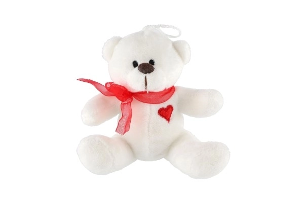 Cuddly Teddy Bear with Bow 12cm Plush