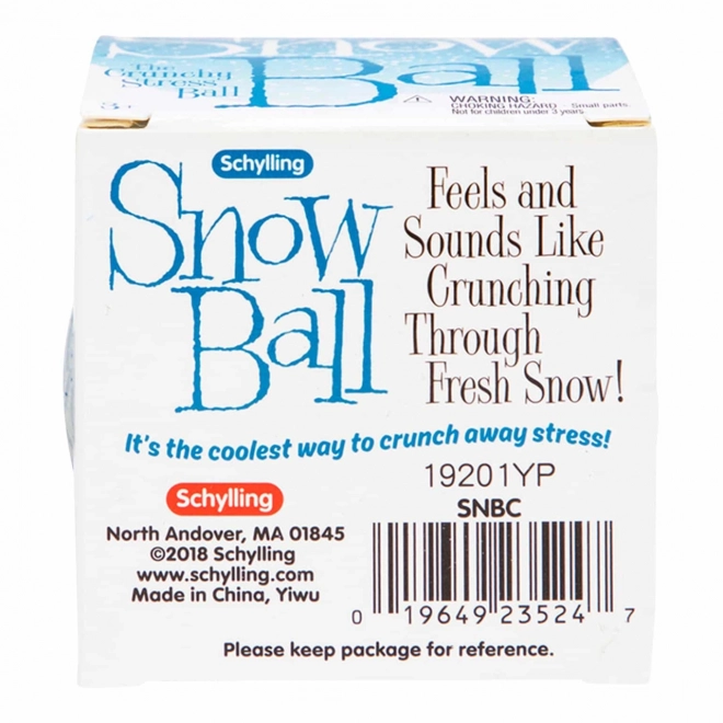 Schylling Snow Crunch Ball