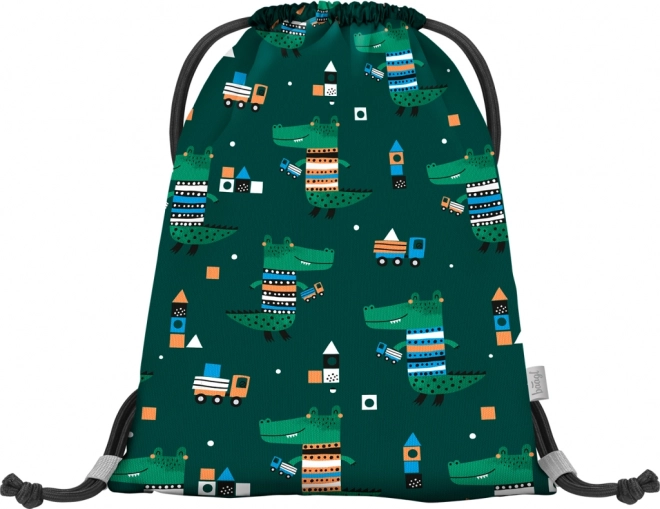 Baagl Preschool Bag Crocodile