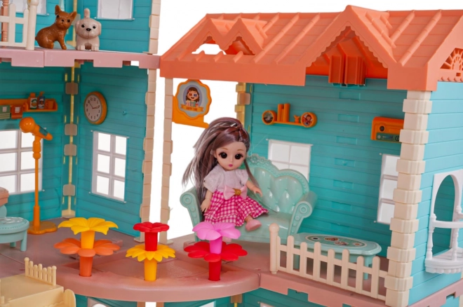 Interactive Dollhouse with Light and Water Effects