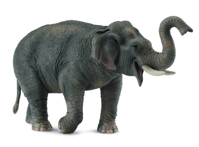 Asian Elephant Figurine Toy