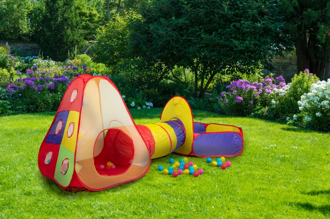 Colorful Playground Tent with Balls