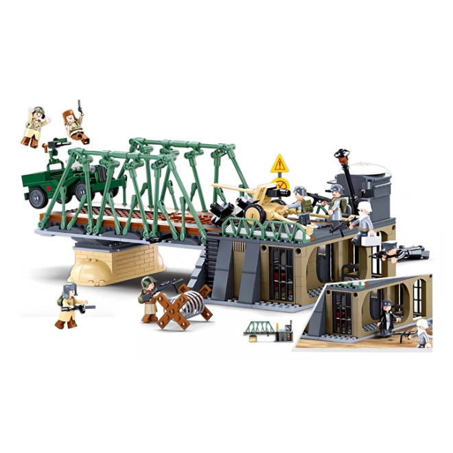 Large set for hours of building