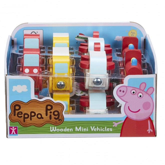 Wooden Mini Vehicle - Peppa Pig