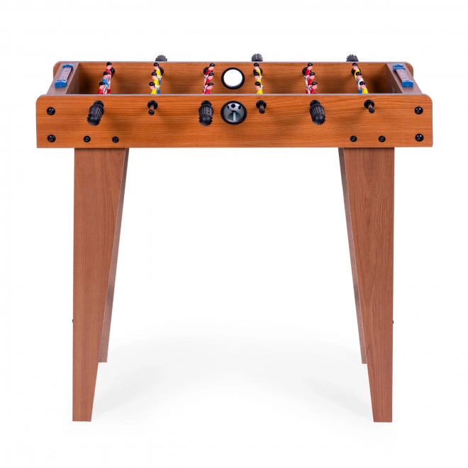 wooden tabletop foosball game ecotoys