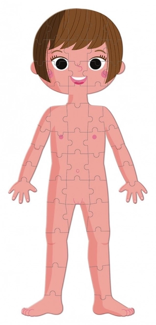 Janod Human Body Educational Puzzle Set