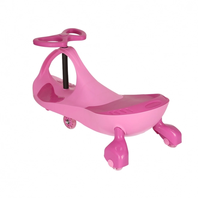 Gravity Ride-On with LED Light-Up Wheels - Pink