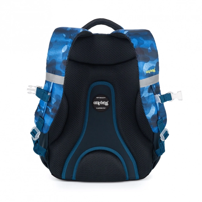 Oxy Next Camo Blue School Backpack