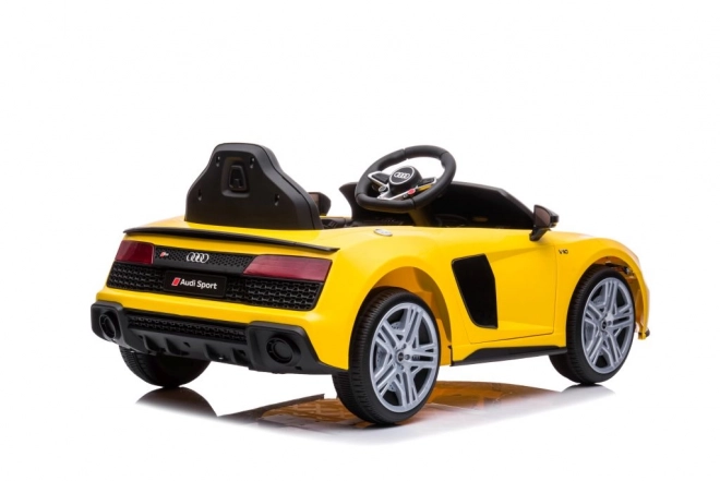 Electric Ride-On Car Audi R8 Yellow