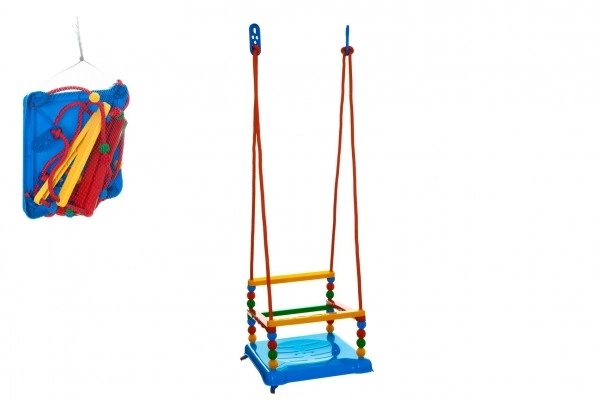 Colorful Kids Swing with Safety Guard – Blue