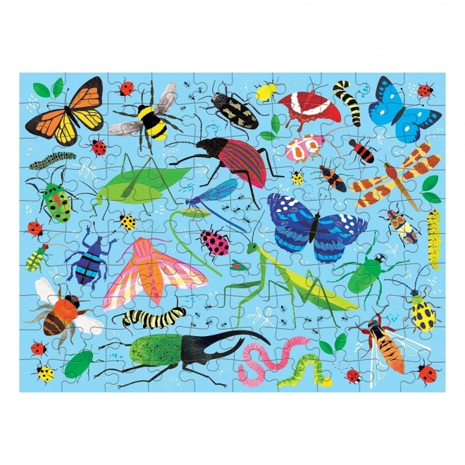 Double-Sided Puzzle Bugs and Birds