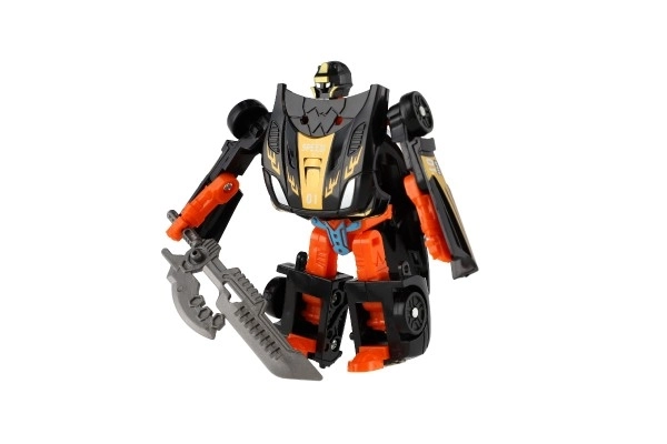 Transformer Toy Car Robot 14cm Black