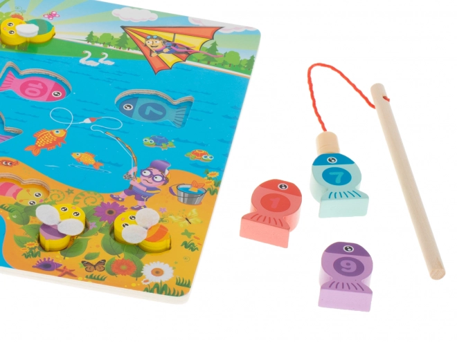 Fishing Game Wooden Montessori Toy