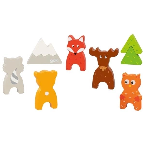 3D Forest Animals Puzzle