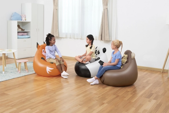 Inflatable Monkey Chair for Children