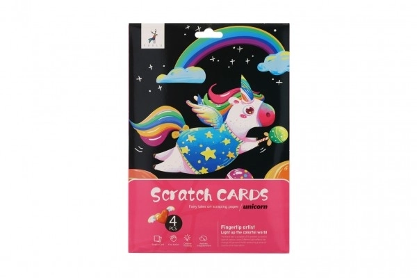 Scratch Art Rainbow Unicorn Set