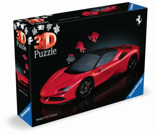 ferrari sf90 stradale puzzle model