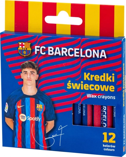 Crayons FC Barcelona Set