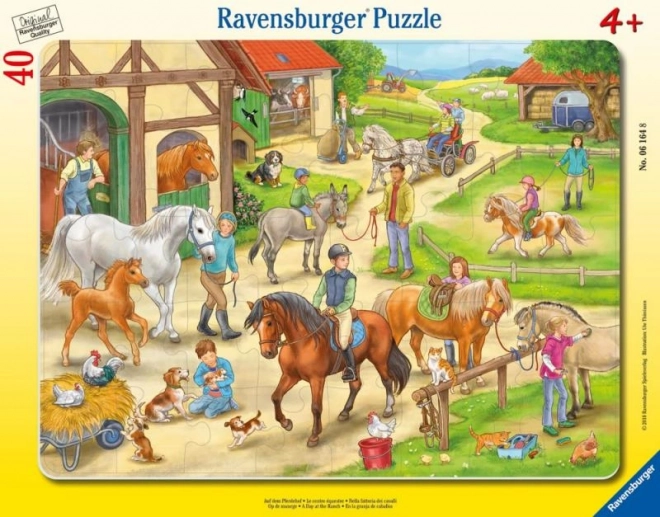 Horse Farm Puzzle 40 Pieces