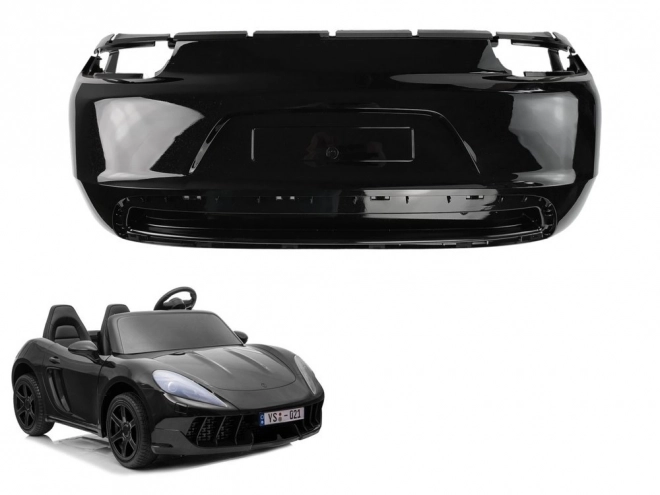 Black Rear Bumper for Vehicle