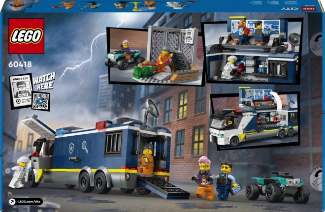 Mobile Crime Lab Police Playset