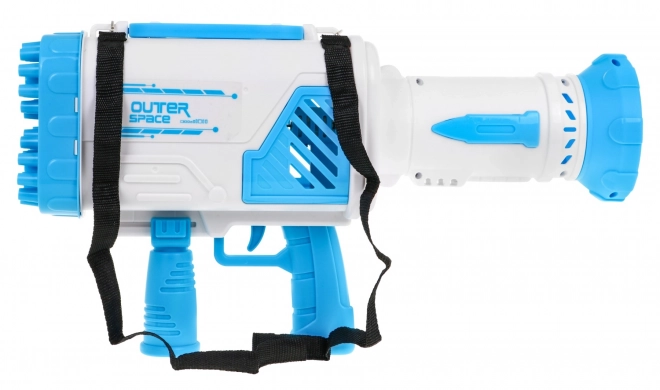 Bubble Machine Gun Toy for Kids 3+ Blue