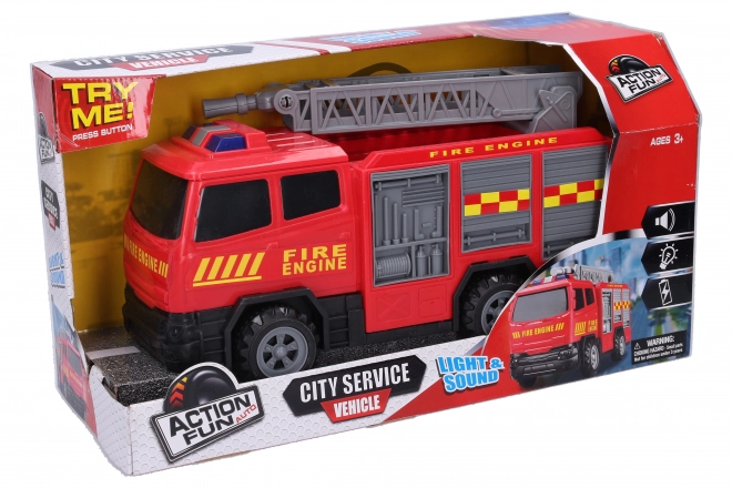 Firefighting Truck with Effects