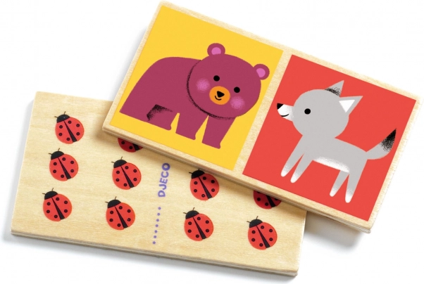Domino Forest Animals DJECO