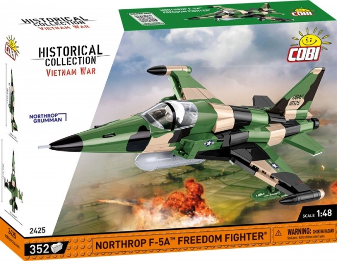 Northrop F-5A Freedom Fighter Building Blocks Set