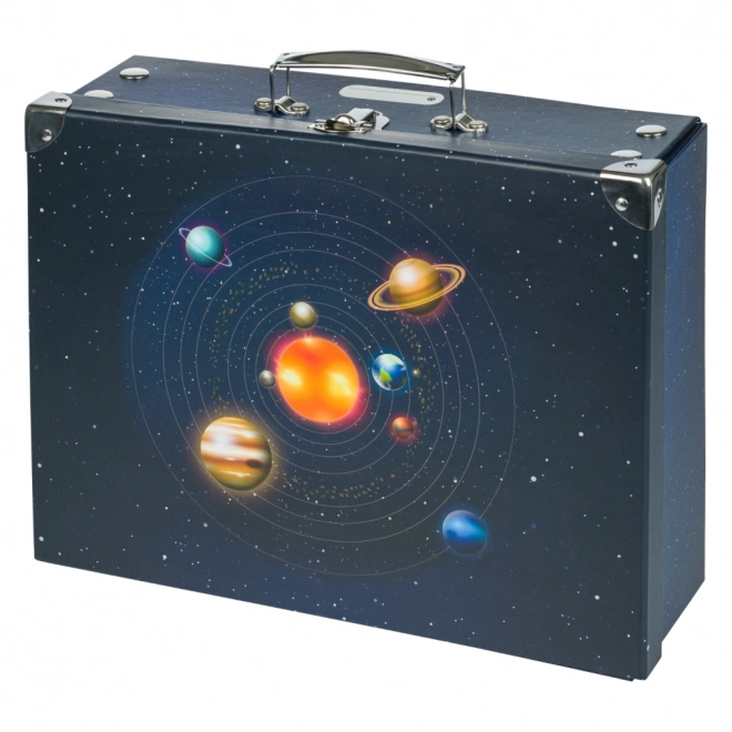 Foldable School Briefcase Planets