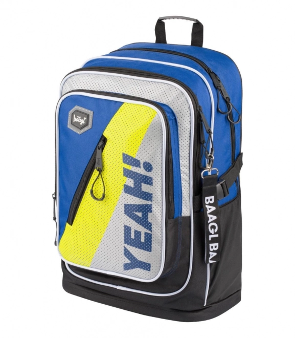 School Backpack Cubic Neon