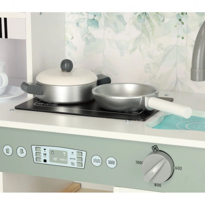 Cucina in legno MDF Lulilo con Espresso 85cm