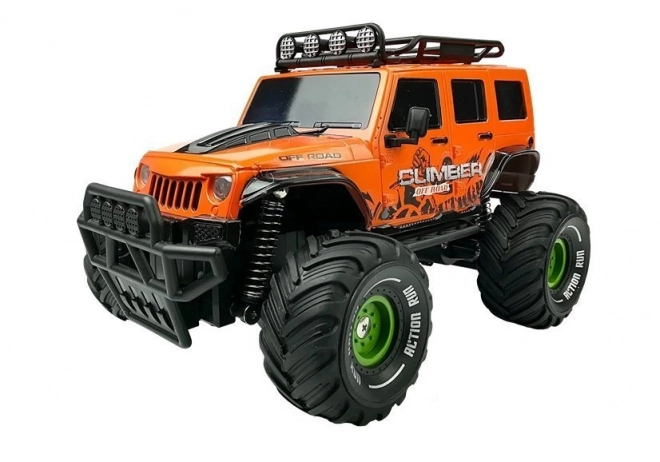 Remote Controlled Off-Road Jeep Orange 2.4G