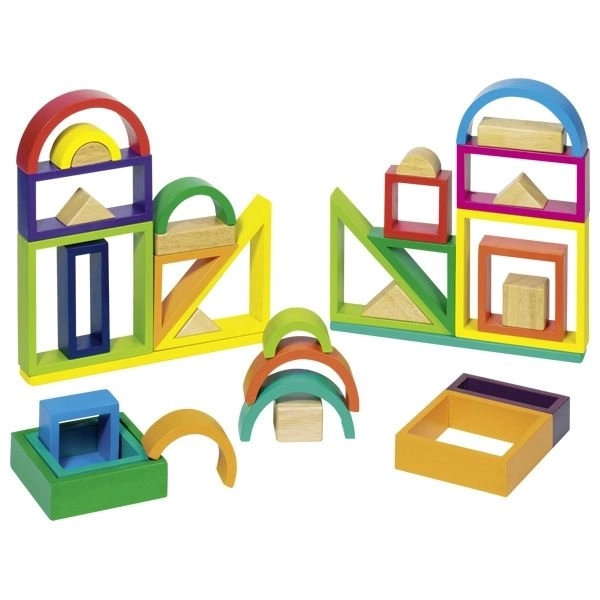 Spatial Rainbow Blocks