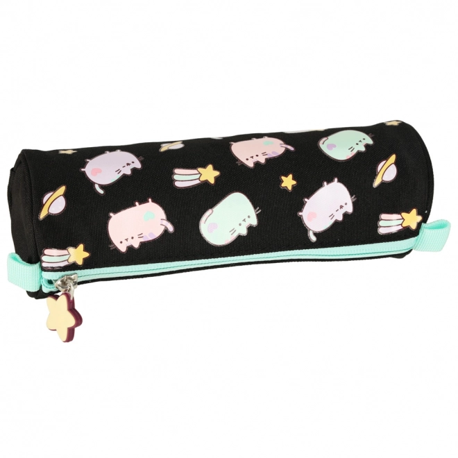 School Pencil Case Pusheen Black